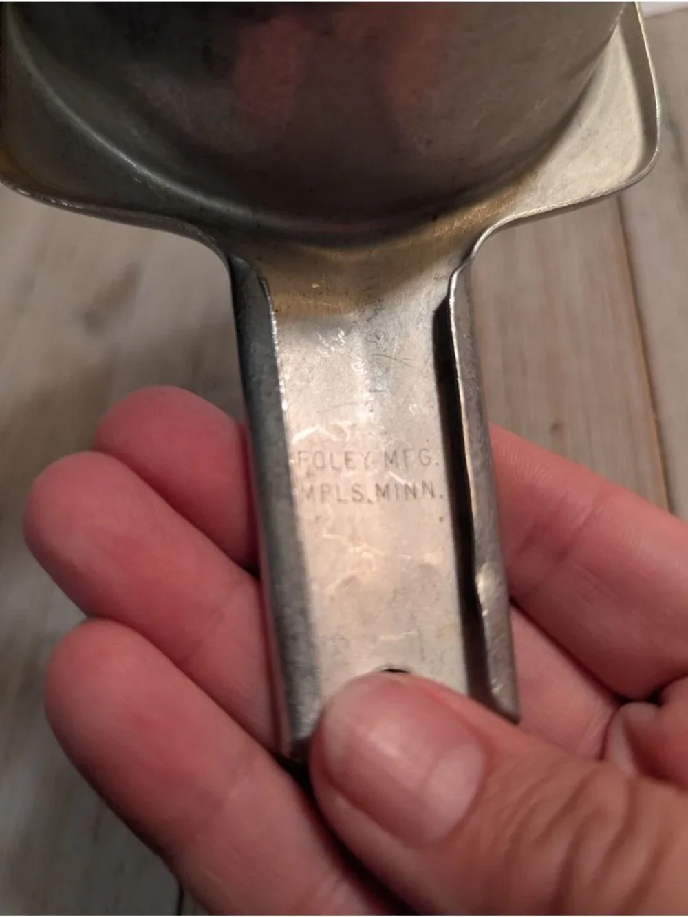 Vintage Foley Aluminum Fruit Mason Jar Filling Canning 2